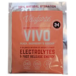 Veloforte Vivo Natural Electrolyte Powder - Peach / Raspberry Rosehip 24g