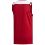 Adidas Creator 365 Regular Sleeveless T-shirt Red,White XL / Regular Man