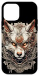 Coque pour iPhone 12 mini Loup Steampunk