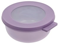 Mepal - Bol Multifonction Cirqula Rond - Boîte Conservation Alimentaire avec Couvercle - Convient comme Boîte de Hermétique pour le Réfrigérateur, Micro-ondes & Congélateur - 350 ml - Vivid lilac
