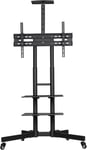 Mobile TV Stands with Wheels for 32-75 Inch Plasma/Lcd/Led Screens
