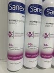 Sanex BiomeProtect Anti Irritation Deodorant anti irritation 0% Alchol☆ 4X200ml 