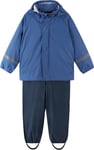 Reima Reima Kids' Rain Outfit Tihku Denim Blue 86, Denim blue