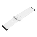 (White)Adjustable Silicone Smartwatch Band For Suunto7 Fashionable & Sweatproof
