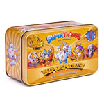 SUPERTHINGS Series 4 Gold Tin – It contains all the special figures from Series 4, including the ultra-rare (Kid Kazoom), the 2 gold leaders, the 6 silver captains and the 2 gold Blasterjets