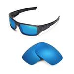 Walleva Polarized Ice Blue Replacement Lenses For Oakley Crankshaft Sunglasses