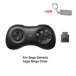 Cadeau Sega Genèse Manette De Jeu Sans Fil M30, 2,4 Ghz, Pour Sega Genesis Mini Et Mega Drive / Mini-Genesis