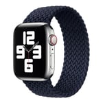 Nylonarmbånd til Apple Watch Series 7 / 8 / 9 41mm etc. - Charcoal