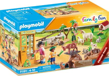 Playmobil 71191 Family Fun Petting Zoo, playset with animals, fun imaginative 4