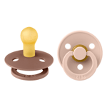 BIBS Colour Latex Woodchuck/Blush 2 pack - Flera storlekar