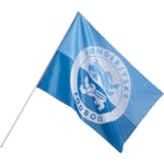 Sønderjyske Fodbold Logo 50x70 cm Flag - Blå - str. ONESIZE