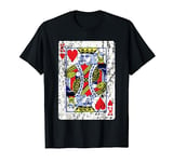 Playing Card King of Hearts T-Shirt