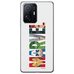 ERT GROUP Coque de téléphone Portable pour Xiaomi 11T 5G / 11T Pro 5G Original et sous Licence Officielle Marvel Motif 011 Parfaitement adapté à la Forme du téléphone Portable, Coque en TPU