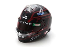 Helmet Estaban Ocón 2023 Bell Alpine 5HF096 Helmet Spark 1/5 F1 Formula 1