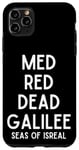 Coque pour iPhone 11 Pro Max Med Red Dead Galilee Sea Israël