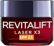L’Oréal Paris Revitalift Laser Triple Action Anti-Ageing SPF 25 Cream, Smooth Wr