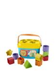 Baby's 1St Blocks Toys Baby Toys Educational Toys Sorting Box Toy Multi/patterned Fisher-Price