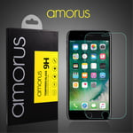 AMORUS skjermbeskytter av herdet glass til iPhone 8/7/6/6s Plus
