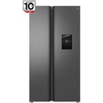 TCL RP631SSE1UK Total No Frost American Style Fridge Freezer
