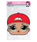 MC Swag LOL Surprise 2D Card Party Face Mask Fancy Dress Up lol doll Official