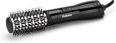 Babyliss Flawless Volume Hot Air Brush, Ionic, Dry and Style, 38Mm Titanium-Cera