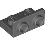 Angular Plate 1.5 Bot. 1 x 2 1/2 (Dark Stone Gray)