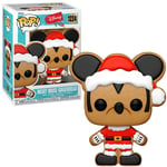 Funko POP! Disney Mickey Mouse Gingerbread Christmas #1224 Vinyl Figure New