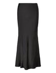 Gina Tricot Satin Mermaid Maxi Skirt Svart