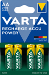 NiMH AA batteri laddbart 1.2V 2100mAh Varta 4-pack