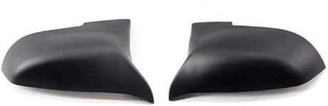 ZHAOOP Car Wing Mirror Covers Caps Rearview fibre de carbone voiture RETROVISEUR Caps Correspondent   , pour BMW F30 F34 F35 F20 F22 F23 F32 F33 F36 E84 1 2 3 4 Série X1 voiture Miroir côté couverture (couleur: noir mat) -matte Noir
