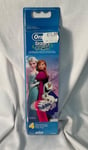 ORAL-B Stages Power Disney Frozen Replacement Brush Heads 4 Pack