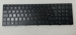 HP ProBook 450 G5 455 G5 L01027-031 English UK Keyboard Genuine With STICKER NEW