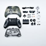 Camouflage Vert - Coque De Remplacement De La Manette Xbox One S, Remplacement De La Coque Complète De La Manette, Accessoires De Réparation