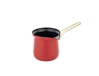 Tantitoni, Red Gold Enamel Coffee Pot 500ML, Household Appliances, House Utensil
