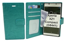 Crazy Horse Wallet Sony Xperia XZ1 Compact (G8441) (Turkos)