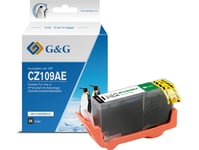 G&Amp G G&Amp G Kompatibelt Bläck Med Cz109ae, Svart, 550S, Np-H-0655Bk(Hp655, För Hp Deskjet Ink Advantage 3525, 5525, 6525, 4615 E-Aio