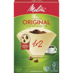 Melitta haushalt Filtre à café Arôme '1x2', brun naturel