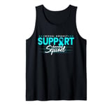 Sexual Assault Support Awareness Squad - I Wear blue Ribbon Tank Top