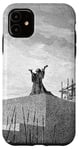 Coque pour iPhone 11 Reconstruction du Temple Gustave Dore Religieux Art Biblique
