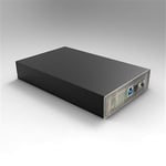 Boitier externe HEDEN 3.5 pr 3.5 HDD/SATA jusqu'à 16 To - USB3.0 - boitier en alliage d'alu - Noir
