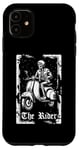 Coque pour iPhone 11 Trotinette Moto - Motard Patinette Mobylette Scooter