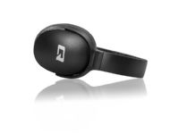 Qoltec - Hörlurar med radio med mikrofon - fullstorlek - Bluetooth - trådlös, kabelansluten - 3,5 mm kontakt - svart