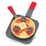 Wooden Flip & Serve Pancake Set: Melissa & Doug Play Food Toy