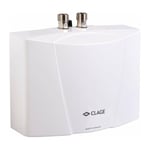 Clage - Chauffe-eau électrique instantané pour lavabo - mbh 4 - Débit 2,5 l/min. Puissance : 4,4 Kw - 230 Volt - 19 a avec câble - mono - Classement