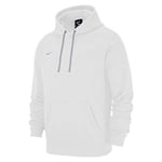 Nike Team Club 19 Hoodie Men Sweatshirt Sweater White, Größe Bekleidung:XL