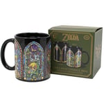 Paladone Tasse à café en céramique qui change de couleur officiellement sous licence Nintendo Legend of Zelda de, cadeau nostalgique pour les collectionneurs de la princesse Zelda, tasse de 300 ml