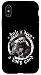 Coque pour iPhone X/XS Ink It Does A Body Good Ink Artiste tatoueur local