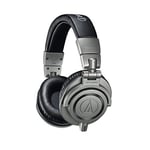 Audio Technica ATH-M50x Professional Monitor Headphones, Gun Metal, (ATH-M50XGM)