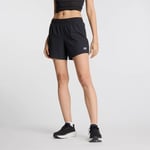 New Balance RC Seamless Korta Byxor 5 Tum för Dam - Svart, Perfekta för Löpning och Träning