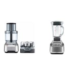Sage The Kitchen Wizz 15 Pro Food Processor, BFP800UK, Brushed Stainless Steel & The Q